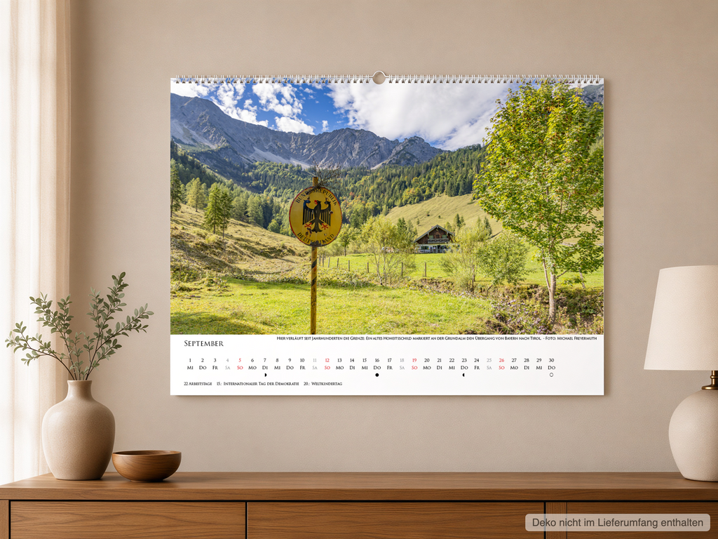 Bayrischzell Monatskalender 2027 Fotoedition