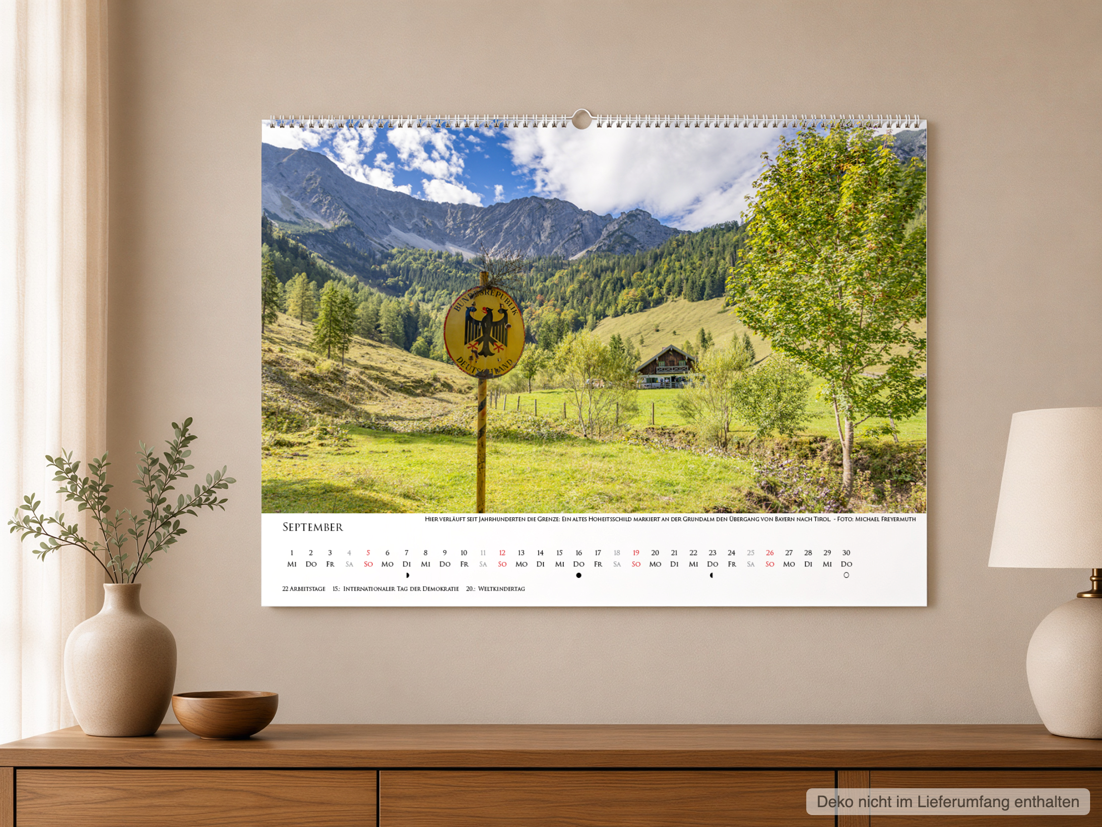 Bayrischzell Monatskalender 2027 Fotoedition