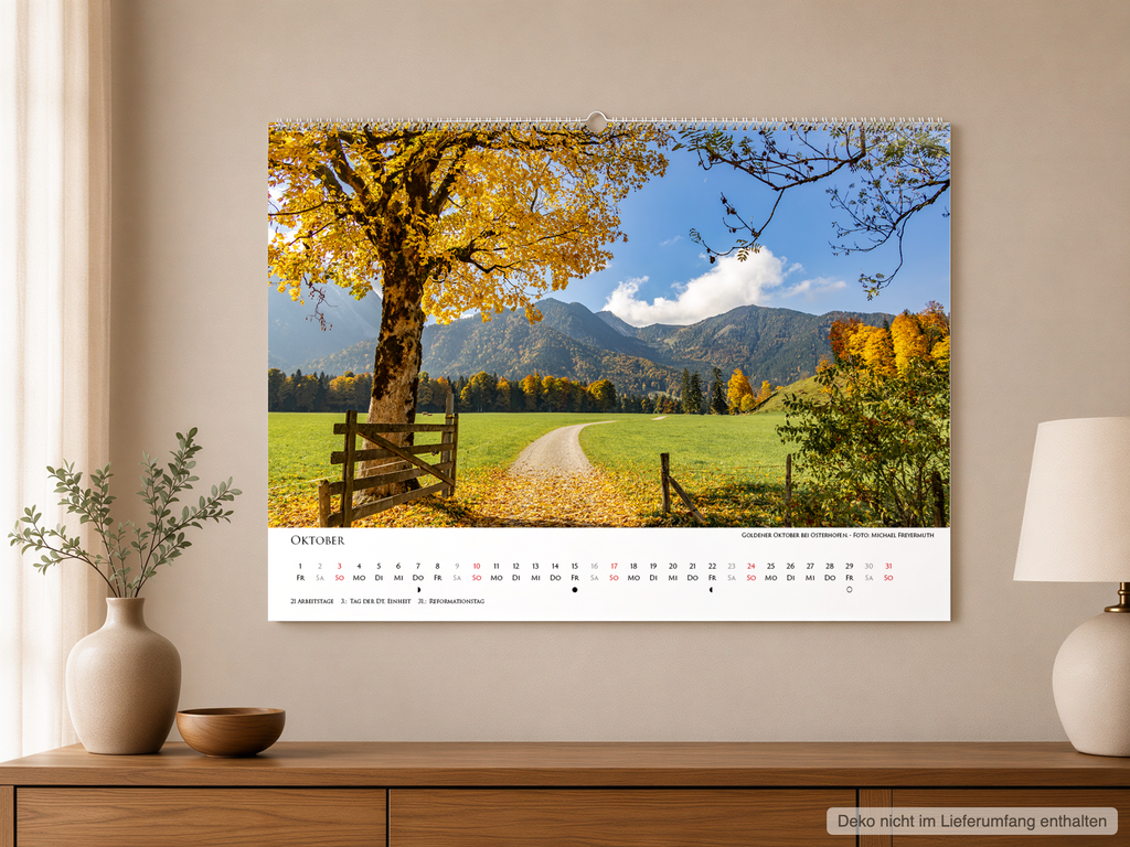 Bayrischzell Monatskalender 2027 Fotoedition