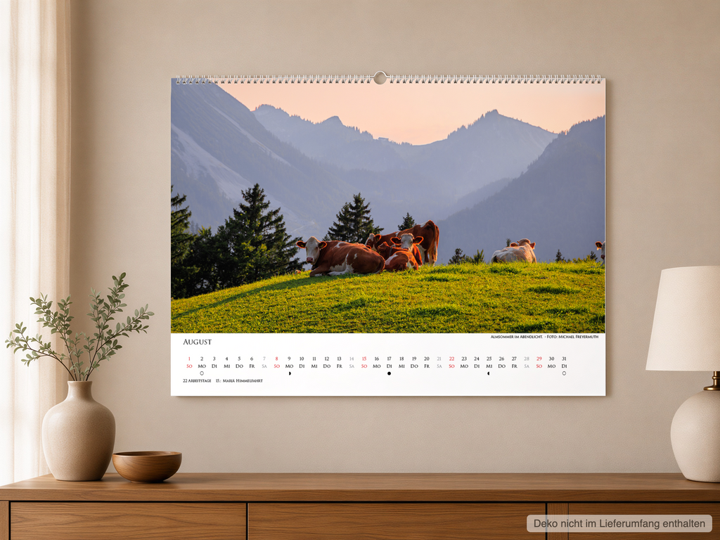 Bayrischzell Monatskalender 2027 Fotoedition